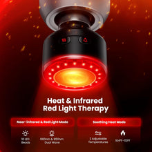 Load image into Gallery viewer, Bob and Brad C2 Ultra Massage Gun with Infrared and Red LED Light Therapy