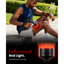 Load image into Gallery viewer, Bob and Brad D5 Ultra Massage Gun with Infrared and Red LED Light Therapy