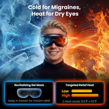 Load image into Gallery viewer, Bob and Brad Zero Pro Eye Massager Ultra-Quiet with Heating and Cooling (Black)