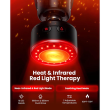 Load image into Gallery viewer, Bob and Brad Q2 Ultra Massage Gun with Infrared and Red LED Light Therapy