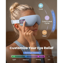 Load image into Gallery viewer, Bob and Brad Blue EyeFlow Eye Massager