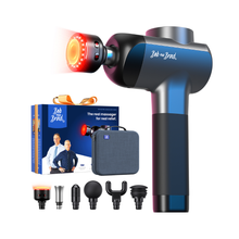 Load image into Gallery viewer, Bob and Brad X6 Ultra Massage Gun with Infrared and Red LED Light Therapy