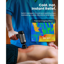 Load image into Gallery viewer, Bob and Brad T2 Pro Massage Gun with Heat and Cold Head