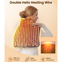 Load image into Gallery viewer, Bob and Brad Weighted Heating Pad for Neck and Shoulders
