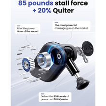 Load image into Gallery viewer, Bob and Brad D6 Pro Deep Tissue Massage Gun