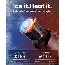Load image into Gallery viewer, Bob and Brad X6 Pro Max Massage Gun with Heat-Cold and Metal Head Therapy