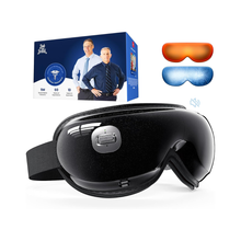Load image into Gallery viewer, Bob and Brad Zero Pro Eye Massager Ultra-Quiet with Heating and Cooling (Black)
